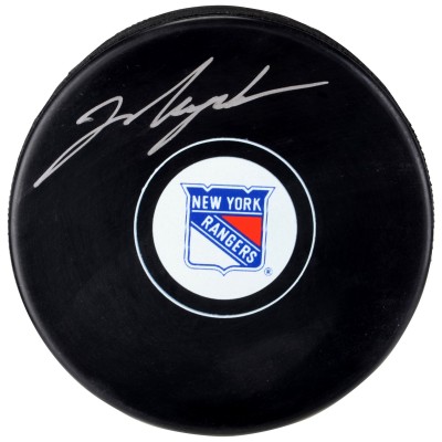 Autographed New York Rangers Mark Messier Fanatics Authentic Hockey Puck