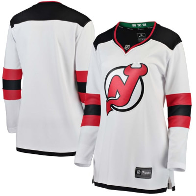 Женская джерси New Devils Fanatics White Away Breakaway