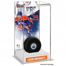 Кейс для шайбы Edmonton Oilers Leon Draisaitl Fanatics Authentic Deluxe Tall