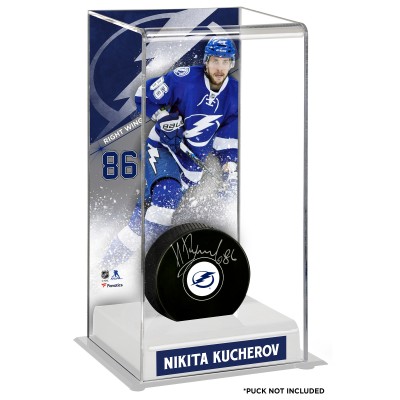 Tampa Bay Lightning Nikita Kucherov Fanatics Authentic Deluxe Tall Hockey Puck Case