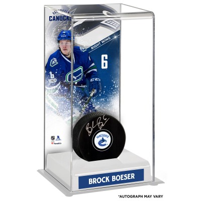 Шайба с автографом Brock Boeser Vancouver Canucks Fanatics Authentic