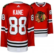 Игровая джерси Autographed Chicago Blackhawks Patrick Kane Fanatics Authentic Red Adidas Authentic