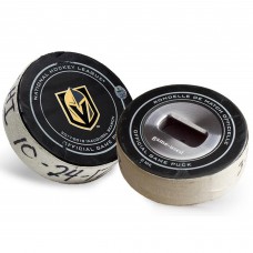 Vegas Golden Knights Tokens & Icons Game-Used Puck Bottle Opener