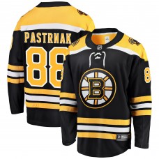 Игровая джерси David Pastrnak Boston Bruins Fanatics Branded Home Breakaway Player - Black