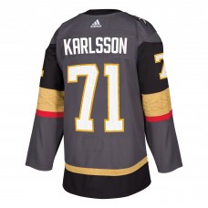 Игровая джерси William Karlsson Vegas Golden Knights Adidas Authentic - Gray