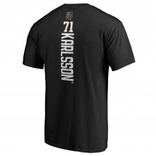 William Karlsson Vegas Golden Knights Backer Name & Number T-Shirt - Black