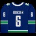 Autographed Vancouver Canucks Brock Boeser Fanatics Authentic Blue Fanatics Breakaway Jersey