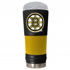 Boston Bruins 24oz. Powder Coated Draft Travel Mug - Black