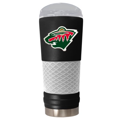 Стакан для путешествий Minnesota Wild 24oz. Powder Coated Draft - Black