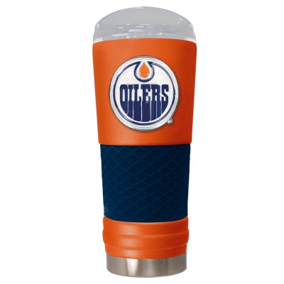 Стакан для путешествий Edmonton Oilers 24oz. Powder Coated Draft - Orange