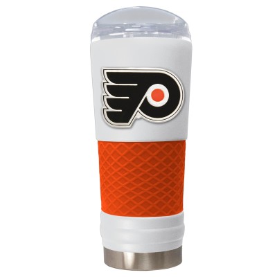 Philadelphia Flyers 24oz. Powder Coated Draft Travel Mug - White