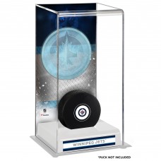 Winnipeg Jets Fanatics Authentic Deluxe Tall Hockey Puck Case