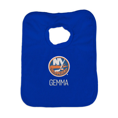 New York Islanders Infant Personalized Bib - Royal