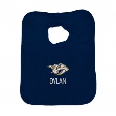 Nashville Predators Infant Personalized Bib - Navy