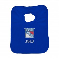 New York Rangers Infant Personalized Bib - Royal New York Rangers Infant Personalized Bib - Royal