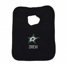 Dallas Stars Infant Personalized Bib - Black