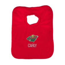 Minnesota Wild Infant Personalized Bib - Red