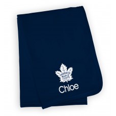 Toronto Maple Leafs Infant Personalized Blanket - Navy