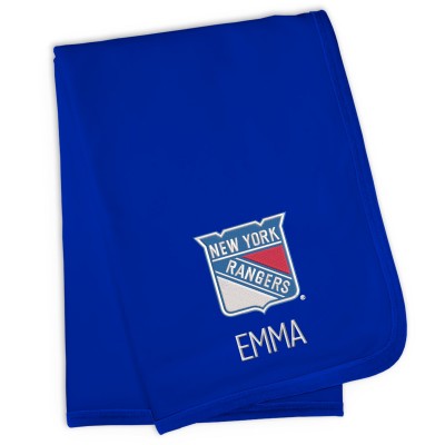 Малышам New York Rangers Royal Personalized Blanket