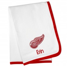 Detroit Red Wings Infant Personalized Blanket - Red