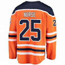 Игровая джерси Darnell Nurse Edmonton Oilers Breakaway - Orange