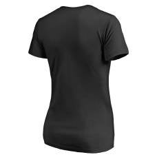Женская Футболка Carolina Hurricanes Black Lovely V-Neck