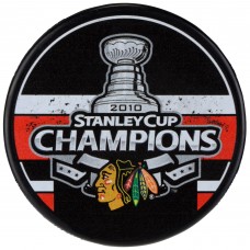 Шайба с автографом Chicago Blackhawks Fanatics Authentic Unsigned 2010 Stanley Cup Champions Logo