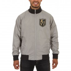 Двусторонняя куртка Vegas Golden Knights JH Design Reversible Track - Gray