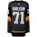 Игровая джерси Autographed Vegas Golden Knights William Karlsson Fanatics Authentic Black Adidas Authentic