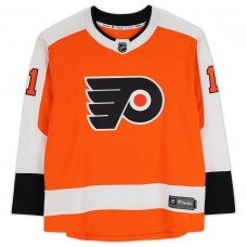 Джерси Autographed Philadelphia Flyers Travis Konecny Fanatics Authentic Orange Fanatics Breakaway