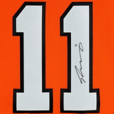 Игровая джерси Autographed Philadelphia Flyers Travis Konecny Fanatics Authentic Orange Adidas Authentic