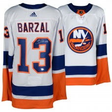 Autographed New York Islanders Mathew Barzal Fanatics Authentic White Adidas Authentic Jersey Autographed New York Islanders Mathew Barzal Fanatics Authentic White Adidas Authentic Jersey