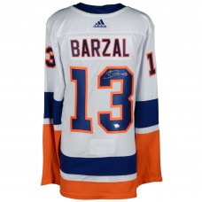 Autographed New York Islanders Mathew Barzal Fanatics Authentic White Adidas Authentic Jersey Autographed New York Islanders Mathew Barzal Fanatics Authentic White Adidas Authentic Jersey