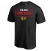 Футболка Chicago Blackhawks Iconic Collection We Are - Black