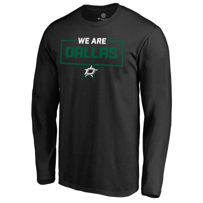 Футболка с длинным рукавом Dallas Stars Iconic Collection We Are - Black