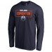 Футболка с длинным рукавом Edmonton Oilers Iconic Collection We Are - Navy