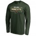 Футболка с длинным рукавом Minnesota Wild Green Iconic Collection We Are