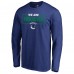 Vancouver Canucks Blue Iconic Collection We Are Long Sleeve T-Shirt