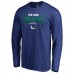 Vancouver Canucks Blue Iconic Collection We Are Long Sleeve T-Shirt