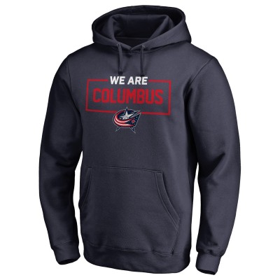 Толстовка Columbus Blue Jackets Iconic Collection We Are - Navy