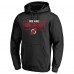 New Jersey Devils Black Iconic Collection We Are Pullover Hoodie