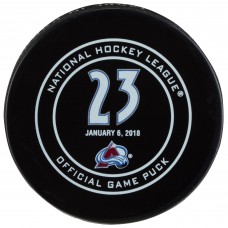Milan Hejduk Colorado Avalanche Fanatics Authentic Unsigned January 6, 2018 Retirement Night Official Game Puck