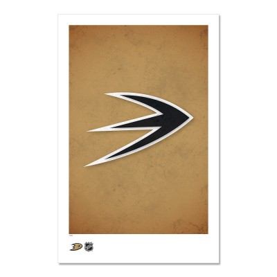 Anaheim Ducks 11 x 17 Minimalist Art Poster