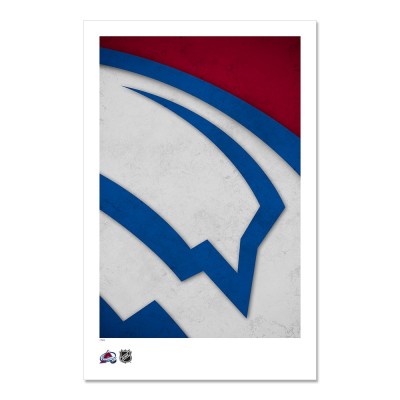 Colorado Avalanche 11 x 17 Minimalist Art Poster