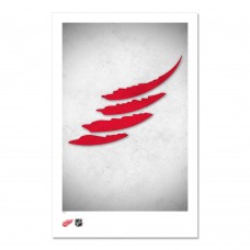 Detroit Red Wings 11 x 17 Minimalist Art Poster