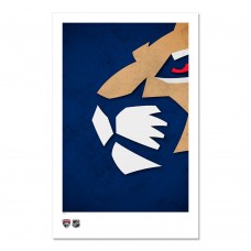 Florida Panthers 11 x 17 Minimalist Art Poster