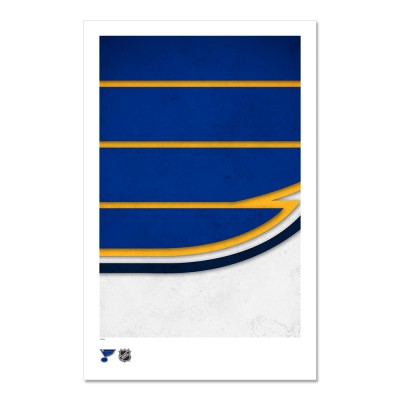 St. Louis Blues 11 x 17 Minimalist Art Poster
