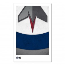 Winnipeg Jets 11 x 17 Minimalist Art Poster