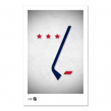 Washington Capitals 11 x 17 Minimalist Art Poster