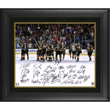 Vegas Golden Knights Fanatics Authentic 2018 Western Conference Champions Framed Autographed 16 x 20 Stick Salute Photograph with 26 Signatures